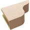 Ekena Millwork 4in. W x 8in. H x 12in. L Carmel Woodgrain TimberThane Rafter Tail, Primed Tan RFTUR04X08X12CARRCPR - alternate 2